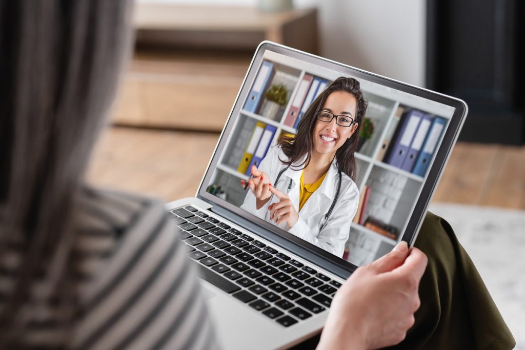 How to work from home - telehealth with doctor or nurse