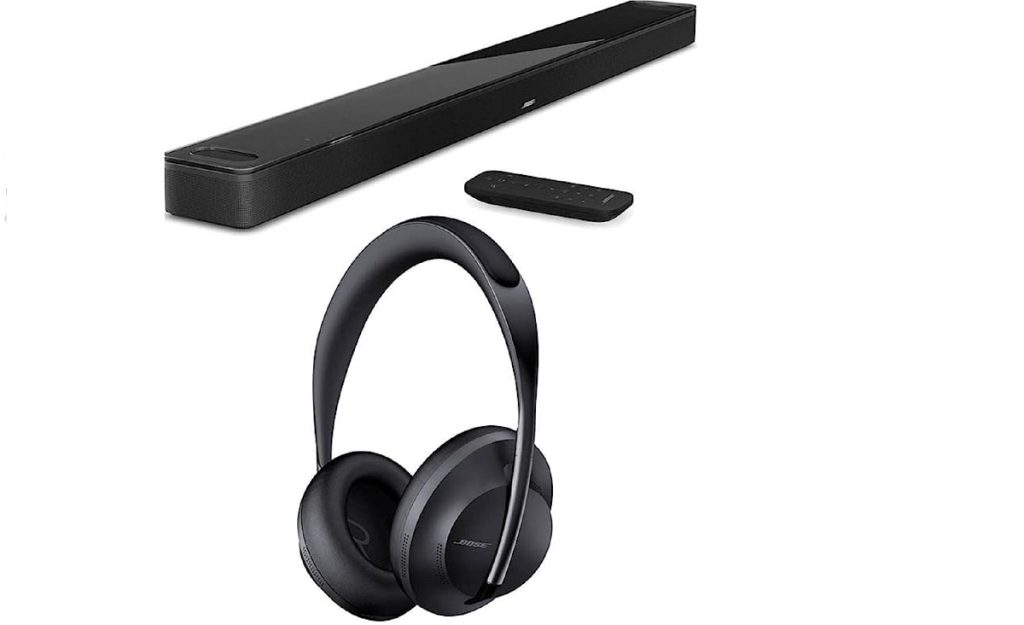 Bose headset and soundbar - best headsets for remote work