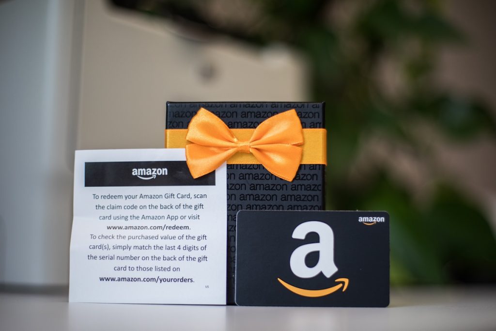 Amazon gift cards for remote employee appreciation gifts