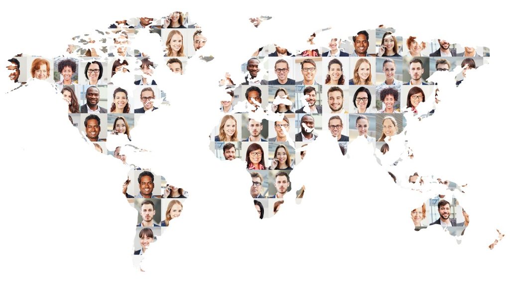 HR might arrange work around the globe