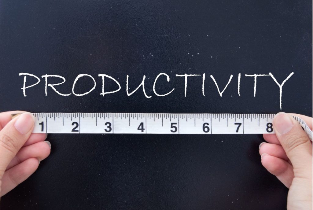Productivity management - measure performance data